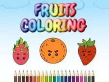 Coloriage de fruits