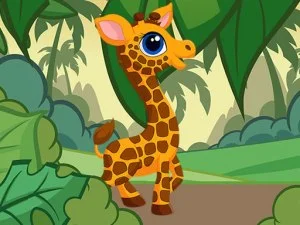 Puzzle girafe